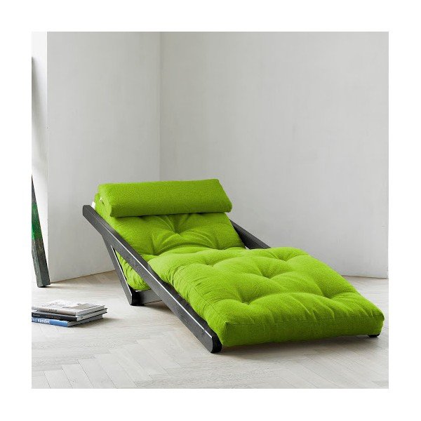 Lounge stol Karup Figo Wenge/Lime, 70 cm-image-1