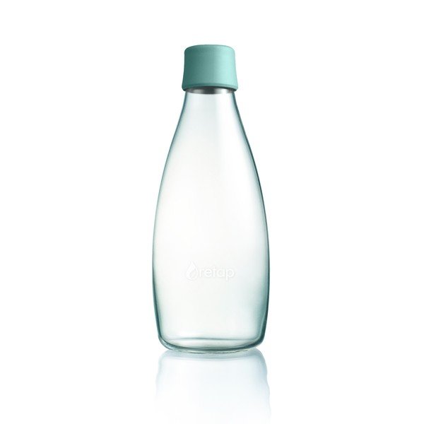 Steklenica s svetlo modrim pokrovom z doživljenjsko garancijo ReTap, 800 ml
