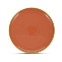 Zelen/oranžen krožnik iz kamenine ø 26 cm Duo – ONA