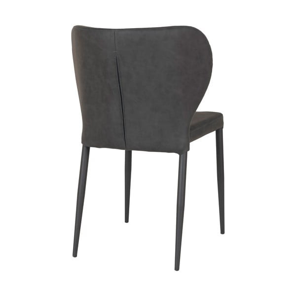 Temno sivi jedilni stoli v kompletu 4 ks Pisa – House Nordic-image-4