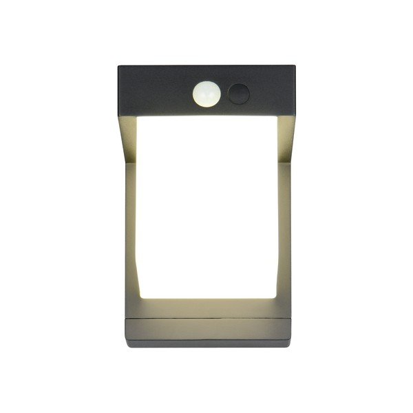 LED stenska zunanja svetilka s solarnim panelom (višina 14 cm) Colombo – Reality-image-3