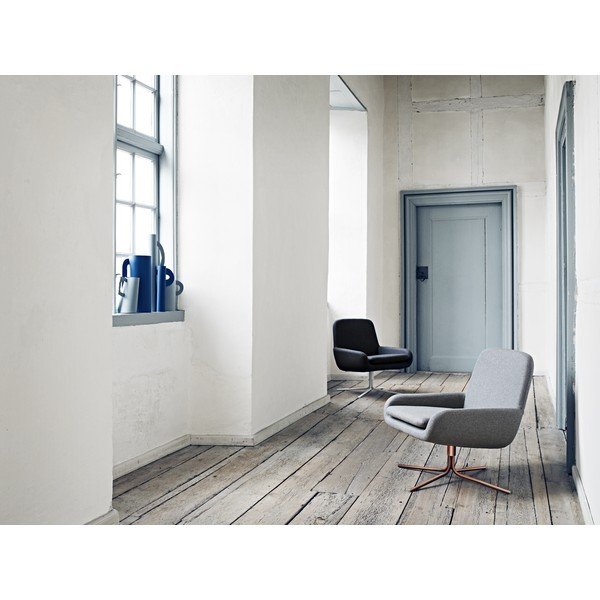 Antracitno siv vrtljiv stol Softline Coco-image-1
