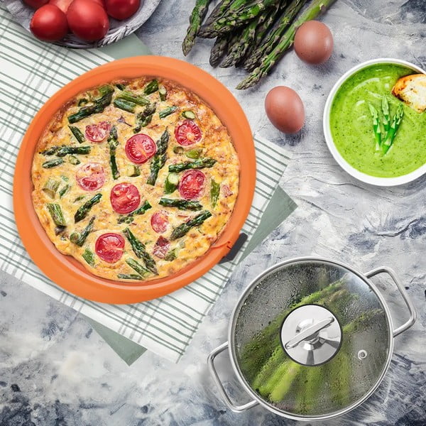 Lonec iz nerjavečega jekla s pokrovko za indukcijo 4 l Anett - Orion-image-3