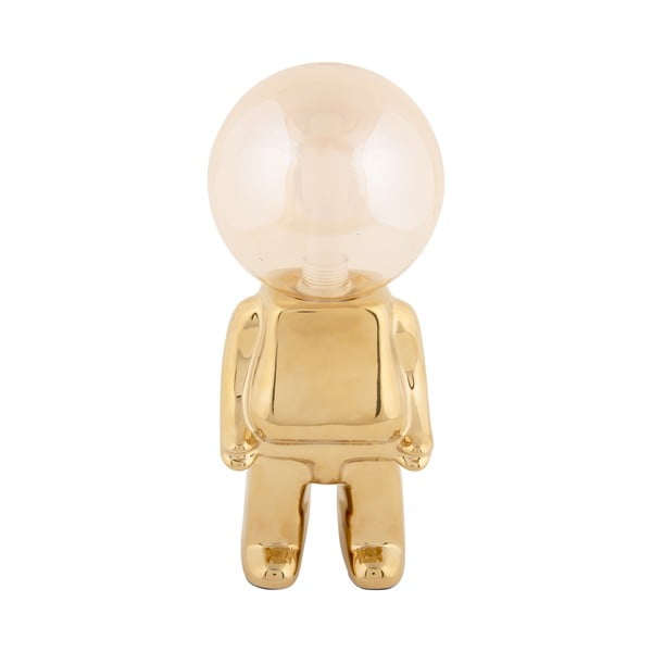 LED zatemnitvena namizna svetilka v zlati barvi s steklenim senčilom (višina 27 cm) Ross – Leitmotiv-image-2