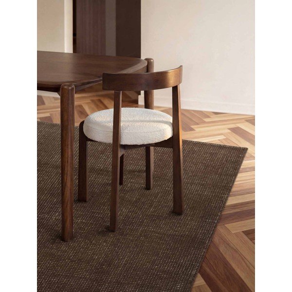 Rjava ročno tkana volnena preproga 120x170 cm Greenwich – Ted Baker-image-2