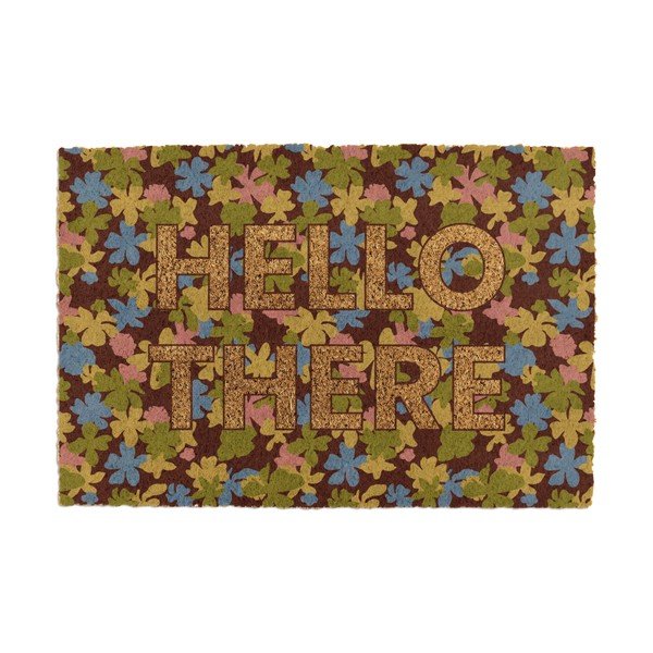 Predpražnik iz kokosovih vlaken 40x60 cm Hello There – Artsy Doormats