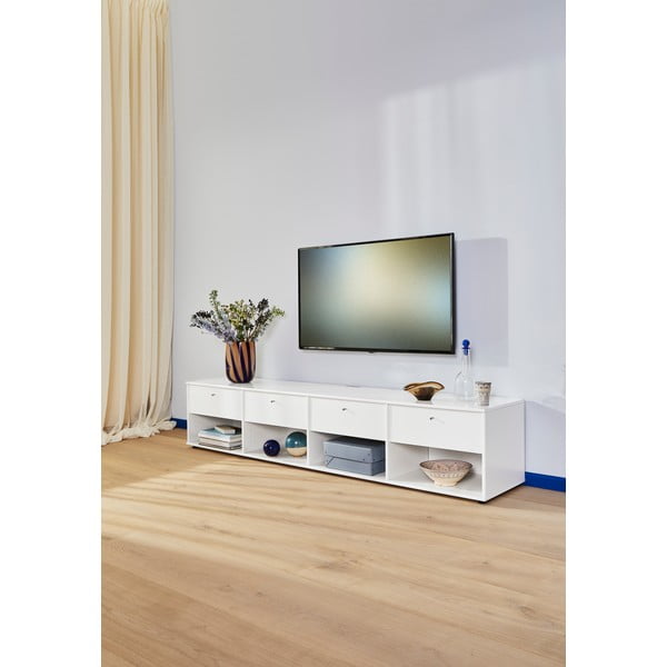 Bela TV omarica 214x45 cm Mistral – Hammel Furniture-image-1