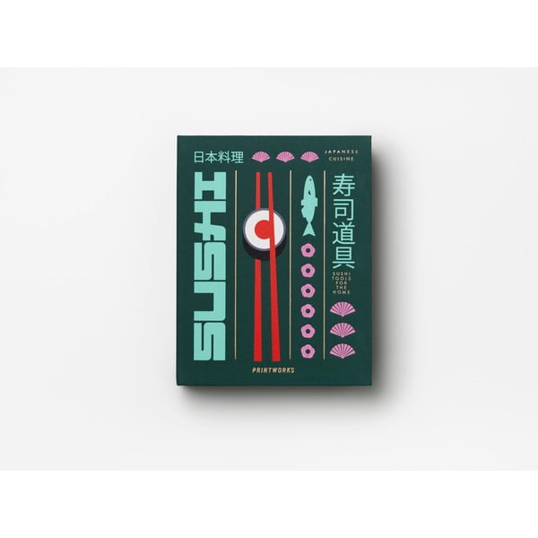 Komplet za pripravo sušija The Essentials Sushi Tools – Printworks-image-4