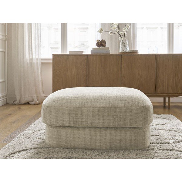 Bež tabure iz šenilje Leonore – Bobochic Paris-image-3