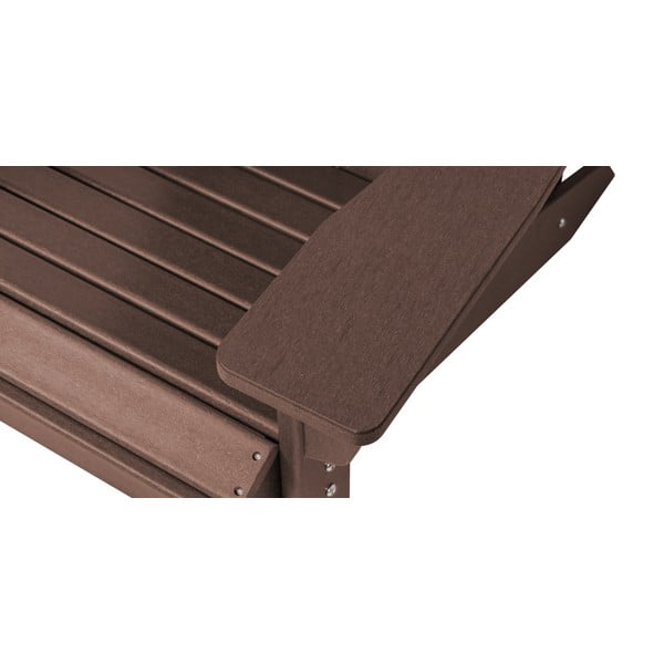 Rjav plastičen vrtni fotelj Adirondack – Bonami Selection-image-4
