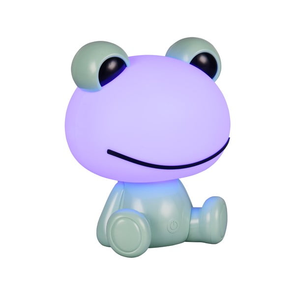 Zelena LED otroška svetilka Hopper – Trio-image-2