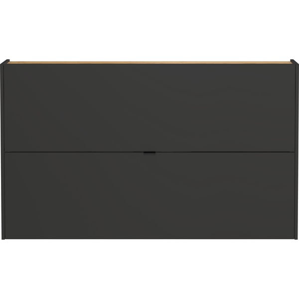 Antracitno siva preklopna omarica za čevlje Ameca – Germania-image-1