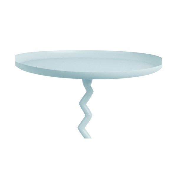 Kovinska okrogla stranska mizica ø 40 cm Zig Zag – Leitmotiv-image-2