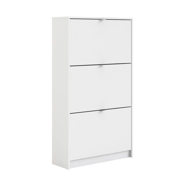 Bela preklopna omarica za čevlje Shoes – Tvilum