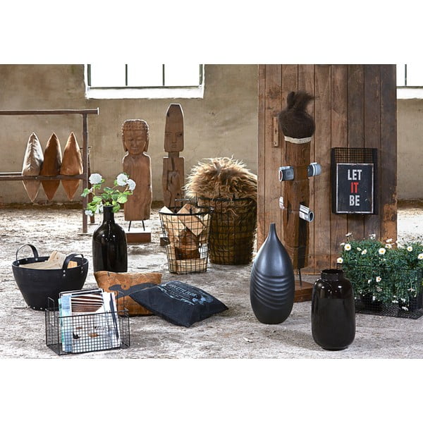 Kovinska košara Netz Black, 39 cm-image-2