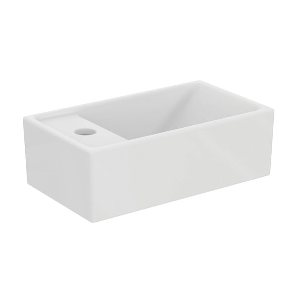 Bel keramičen umivalnik za WC 37x21 cm i.Life S – Ideal Standard-image-2