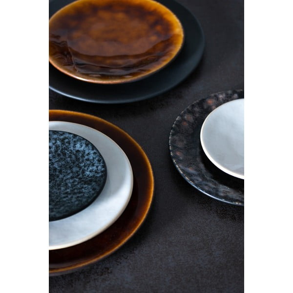 Rjav keramičen pladenj Costa Nova Roda, ⌀ 16 cm-image-3