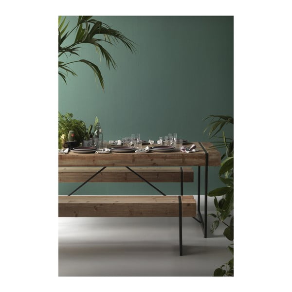 Jedilna miza s kovinskimi nogami Geese Robust, 200 x 90 cm-image-1