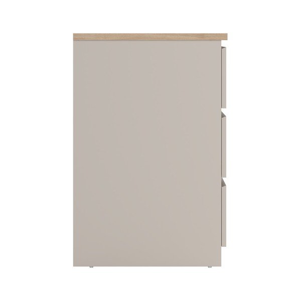 Kremno bela komoda 77x76x50 cm Naia – Tvilum-image-4