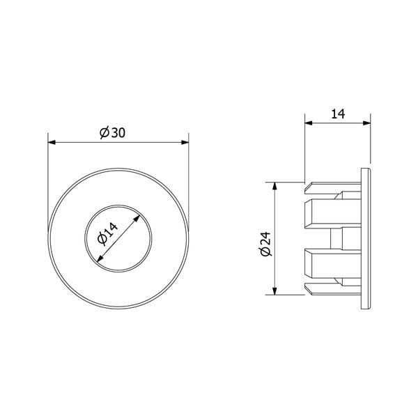 Pokrov odprtine za preprečevanje prelivanja za umivalnik – Sapho-image-3