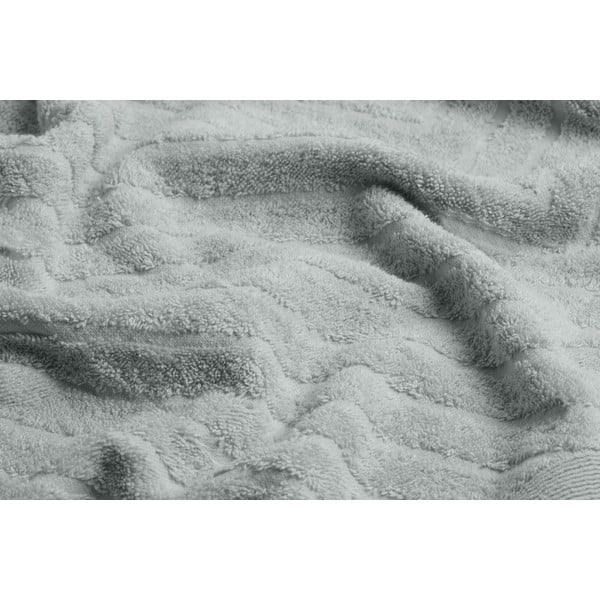 Svetlo sivi frotirni bombažni komplet brisač 2 ks – Foutastic-image-2