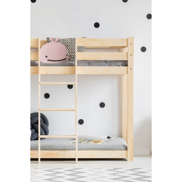 Pograd iz borovega lesa 90x190 cm CLP - Adeko-image-2