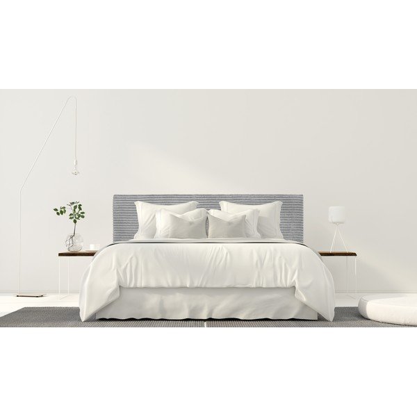 Sivo oblazinjeno vzglavje 165x52 cm Billie – Really Nice Things-image-1