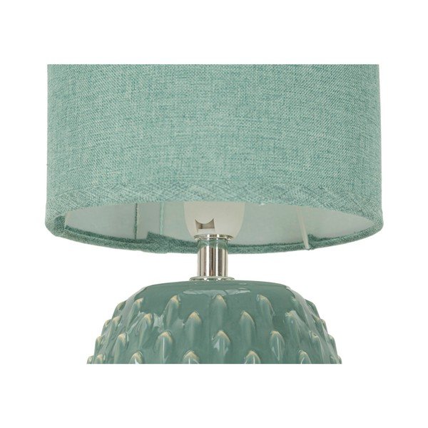 Svetlo modra keramična namizna svetilka s tekstilnim senčilom (višina 27 cm) Pontus – Mauro Ferretti-image-4