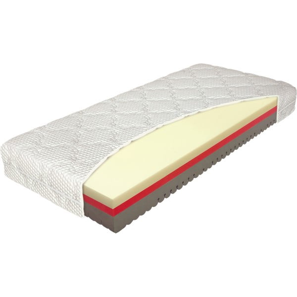 Srednje trda/mehka dvostranska penasta vzmetnica 80x200 cm Comfort - Materasso-image-1