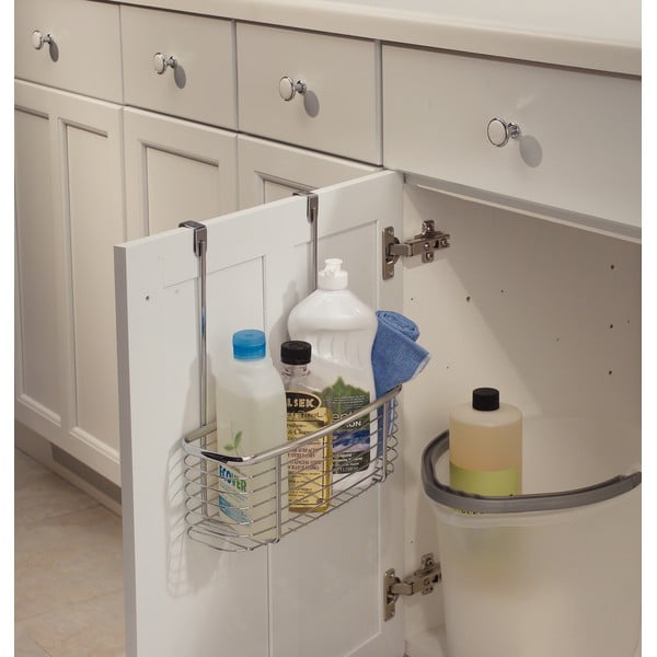 Kovinska košara za kuhinjska vrata iDesign Axis Basket-image-1