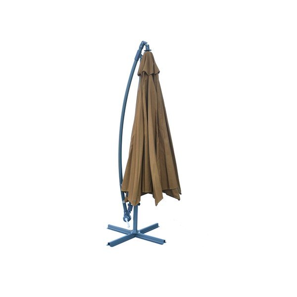 Rjavi senčnik ø 350 cm - Rojaplast-image-3
