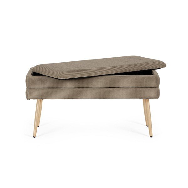 Sivorjava oblazinjena klop Olga – Bizzotto-image-3