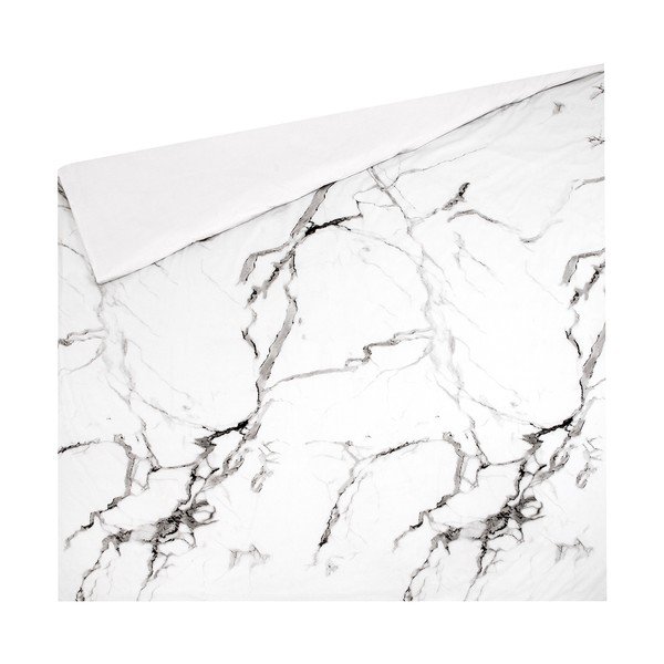 Bela bombažna posteljnina Westwing Collection, 200 x 200 cm-image-2