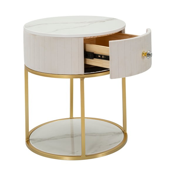 Bež nočna omarica Montpellier - Mauro Ferretti-image-2