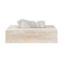 Kamnita škatla za robčke Travertine – Mette Ditmer Denmark