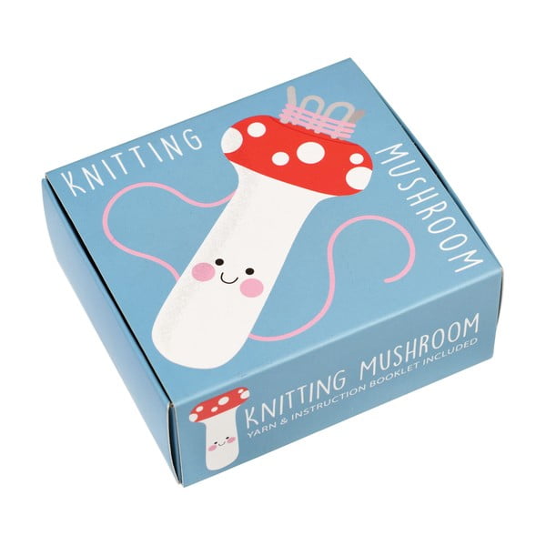 Komplet za ustvarjanje Knitting Kit Mushroom – Rex London-image-2