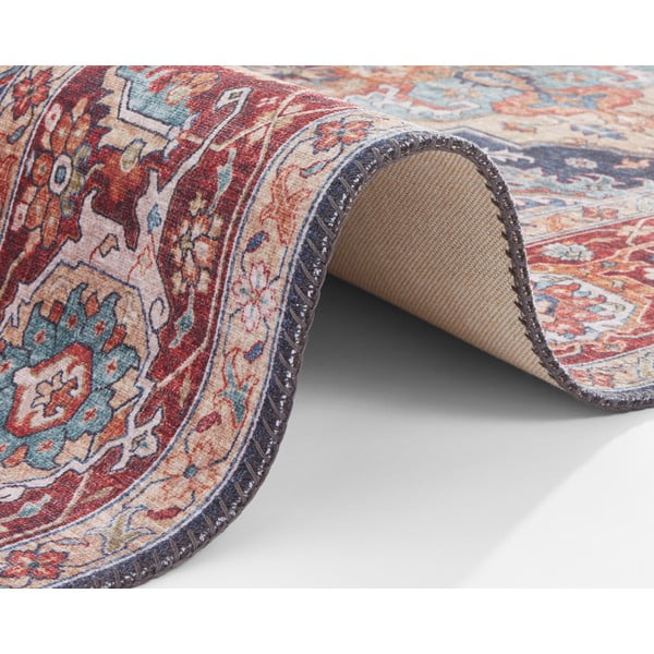 Temno modro-rdeča preproga Nouristan Sylla, 80 x 200 cm-image-4