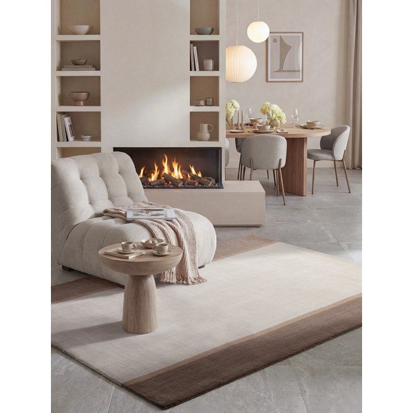 Rjava/kremno bela volnena preproga 200x290 cm Rowan – Villeroy&Boch-image-4