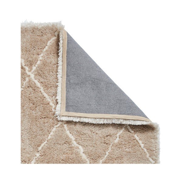 Bež preproga Think Rugs Morocco Beige & Cream, 150 x 230 cm-image-3