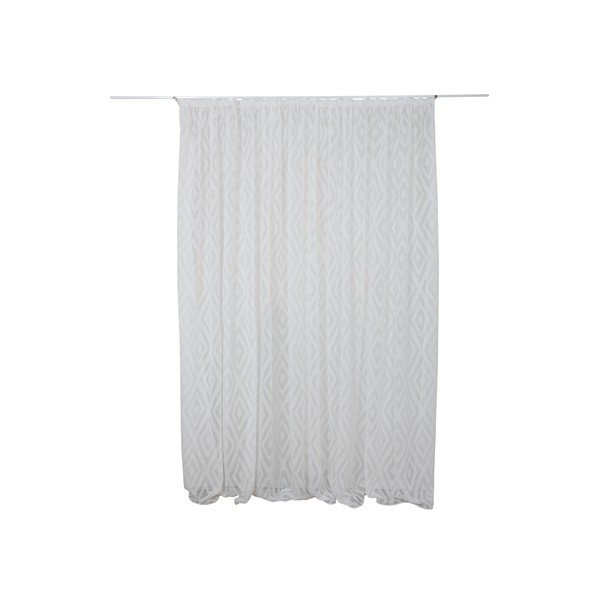 Kremno bela prosojna zavesa 400x260 cm Estrella – Mendola Fabrics-image-2