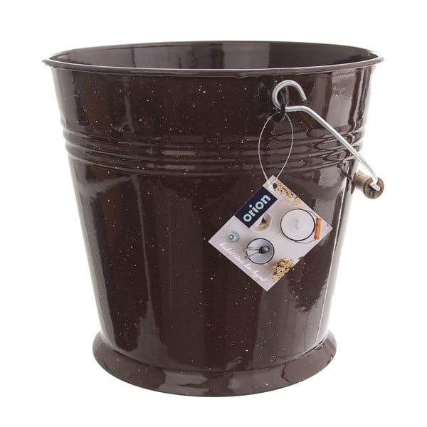 Vedro iz emajla 10 l Brown – Orion-image-1