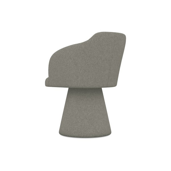 Siv oblazinjen jedilni stol Kanoa – Makamii-image-3