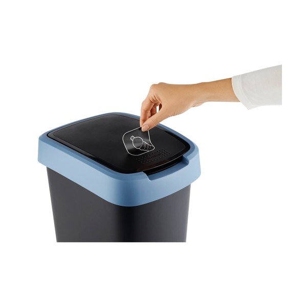 Koš za odpadke iz reciklirane plastike 10 L Twist - Rotho-image-4