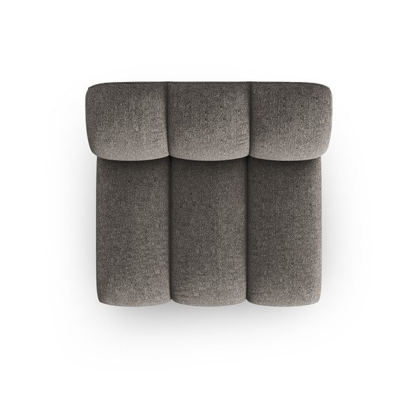 Temno siv modul za sedežno garnituro (sredinski modul) Lupine – Micadoni Home-image-2