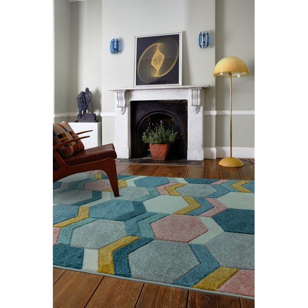Preproga Asiatic Carpets Hexagon Multi, 200 x 290 cm-image-1
