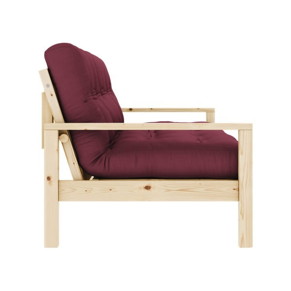 Bordo rdeča raztegljiva sedežna garnitura 205 cm Knob – Karup Design-image-4