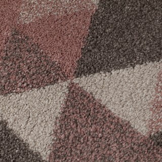 Rožnato-siva preproga Flair Rugs Nuru, 60 x 230 cm