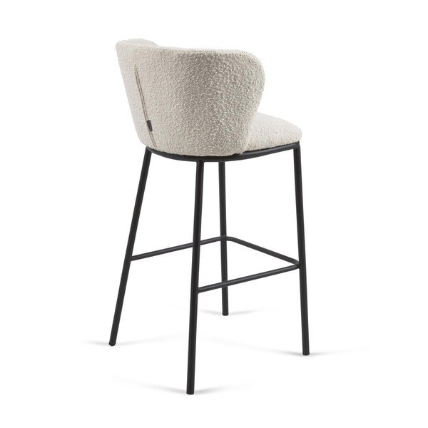 Bel barski stol (višina sedeža 75 cm) Ciselia – Kave Home-image-4