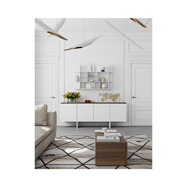 TemaHome Komoda Edge z orehovimi detajli-image-4