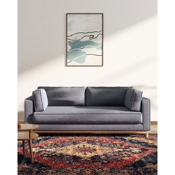 Siva sedežna garnitura 222 cm Celerio – Ame Yens-image-1